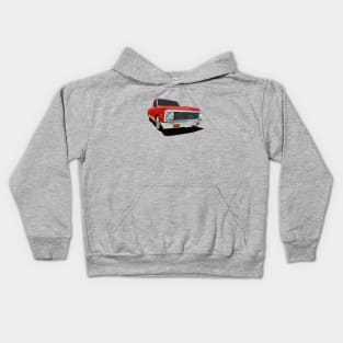 Chevy C-10 - stylized color Kids Hoodie